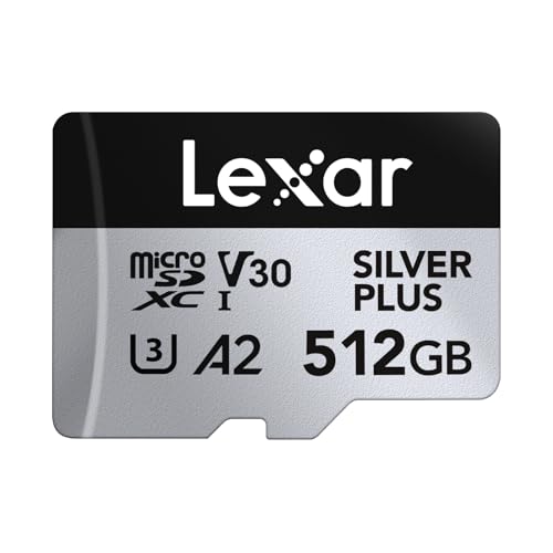 Jaka karta microSD do DJI Osmo Pocket 4 - Lexar Professional SILVER PLUS 512 GB