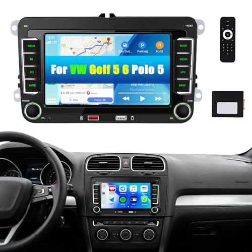 Radio Android z CarPlay do Golfa 5 i 6