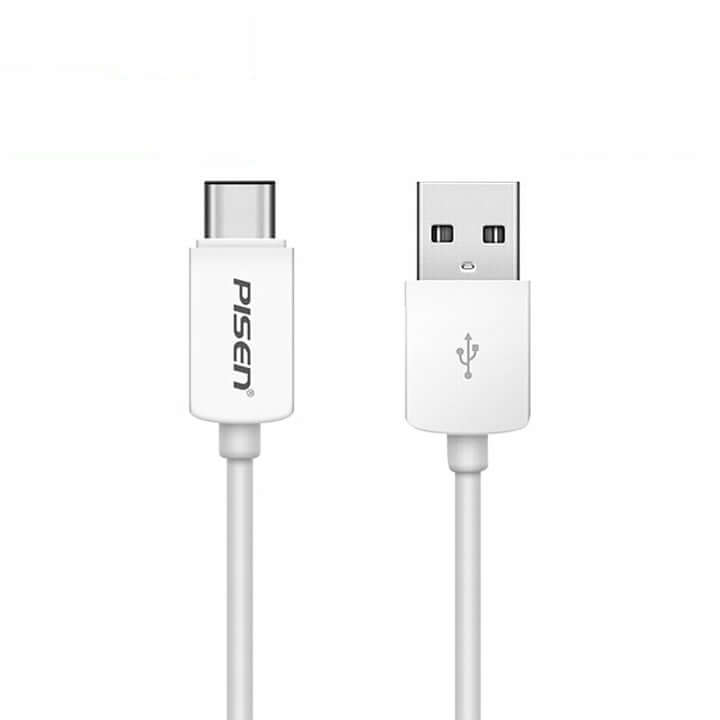 PISEN Kabel USB USB-C Szybkie Ładowanie (TP-C25) - ✅Szybkie ładowanie i transmisja danych – obsługuje prąd do 2.4A, co zapewnia błyskawiczne ładowanie i stabilną transmisję danych. ✅Wysoka wytrzymałość – wzmocnione złącza i trwała konstrukcja z PVC sprawi