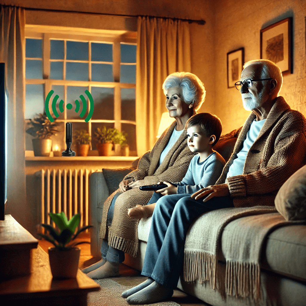 Antena TV Naziemnej Antena DVBT2 Pokojowa Mocna DEKO