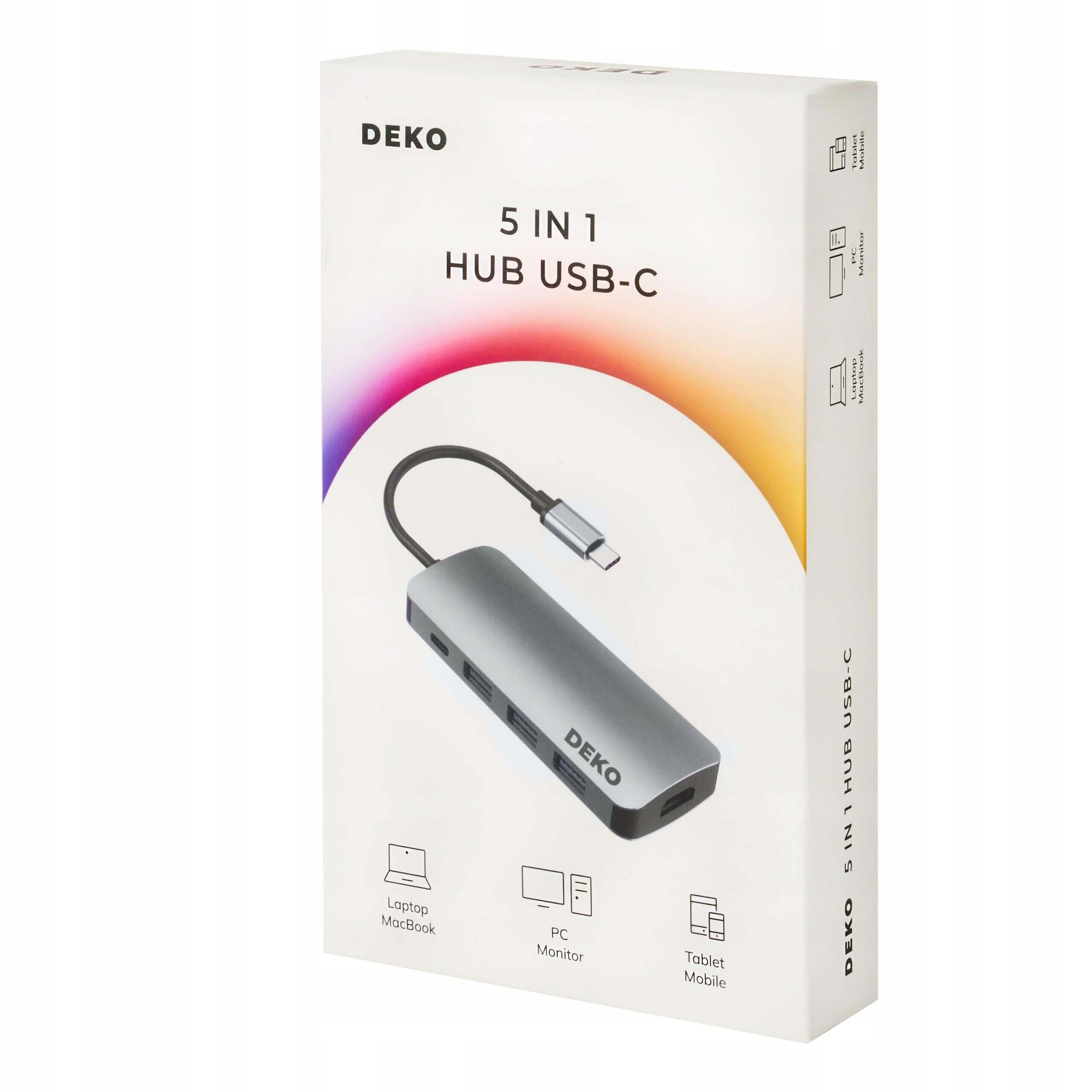 Hub-Usb-C-5w1box.jpg - DEKO ELECTRONICS