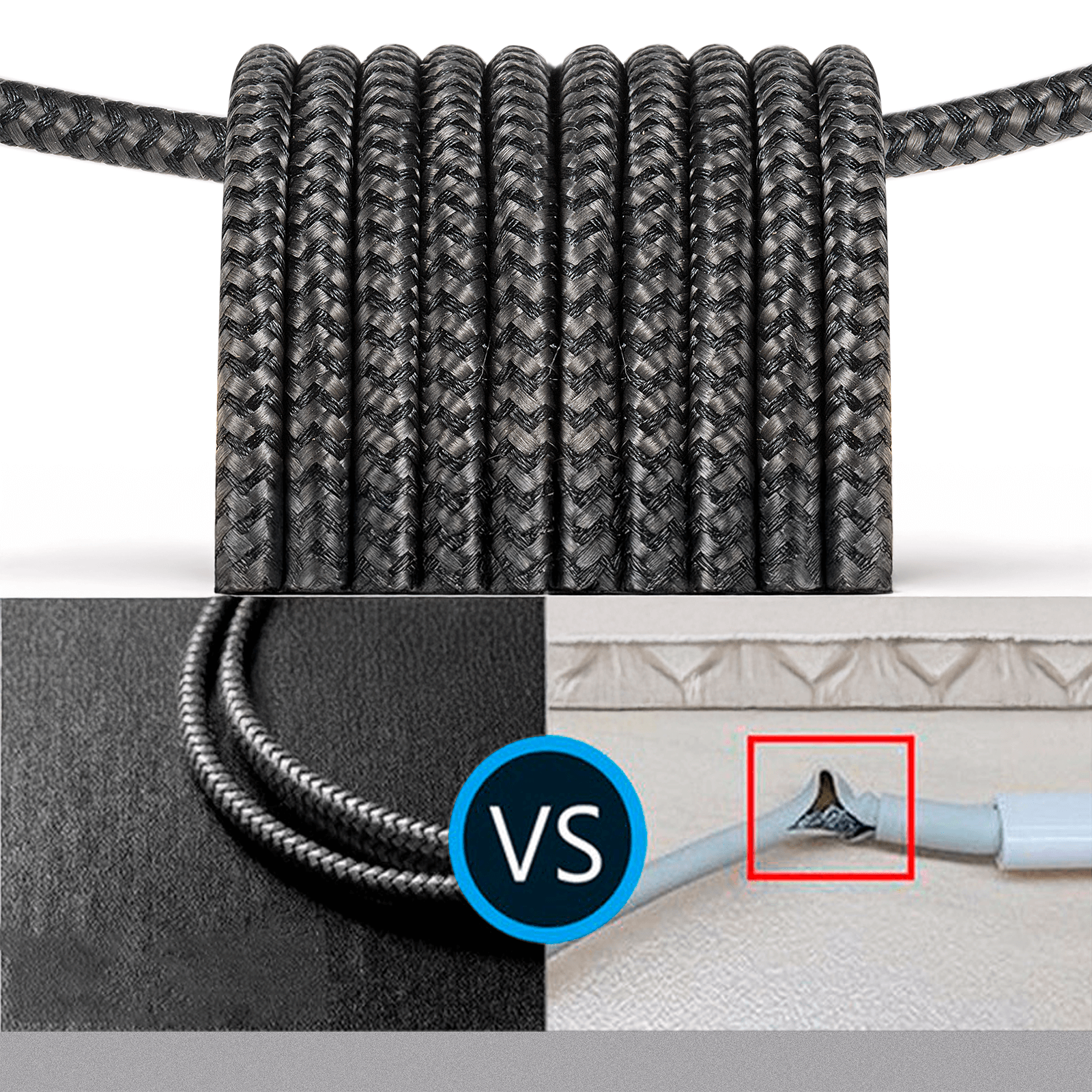 DEKO Kabel USB-C USB 2.0 (60W, 480Mb/s) - ✅ Szybkie i efektywne ładowanie – Dzięki mocy do 60W i obsłudze szybkiego ładowania, Twój sprzęt naładuje się w błyskawicznym tempie, oszczędzając Twój czas. ✅ Bezpieczeństwo na najwyższym poziomie – Wbudowany rez