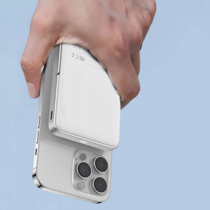 MaHold-Pro-Bezprzewodowy-PowerBank-10000-mAh-Indukcyjny-MagSafe-Bialy-Moc-Podreczny.jpg - DEKO ELECTRONICS