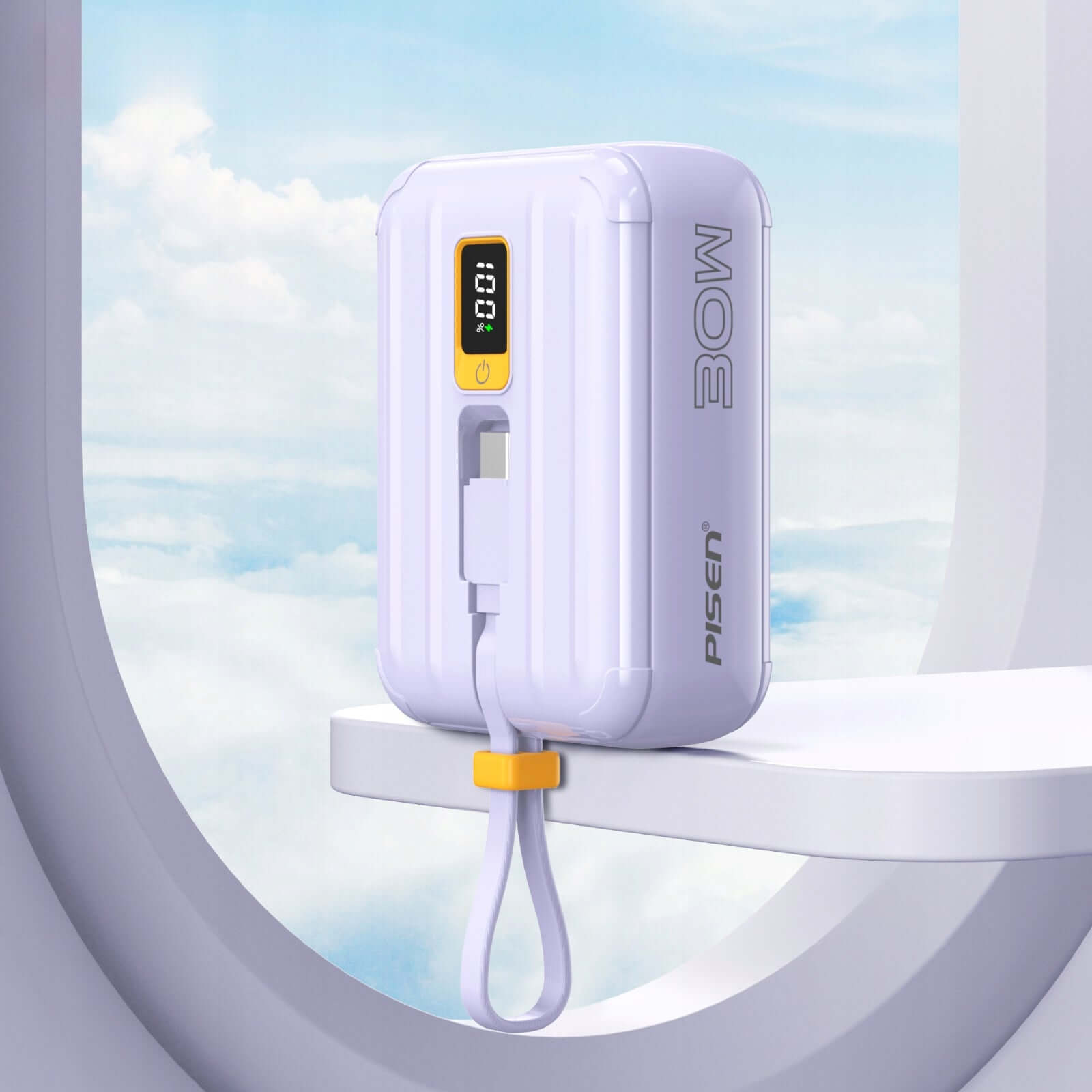POWERBANK-10000-mAh-30W-3A-LIGHTNING-USB-C-2x-KABEL-DO-IPHONE-APPLE-ROZOWY-Marka-Pisen.jpg - DEKO ELECTRONICS