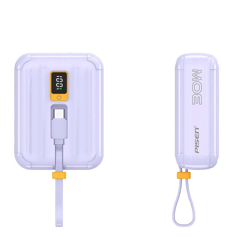 POWERBANK-10000-mAh-30W-3A-LIGHTNING-USB-C-2x-KABEL-DO-IPHONE-APPLE-ROZOWY-Typ-akumulatora-litowo-jonowy.jpg - DEKO ELECTRONICS