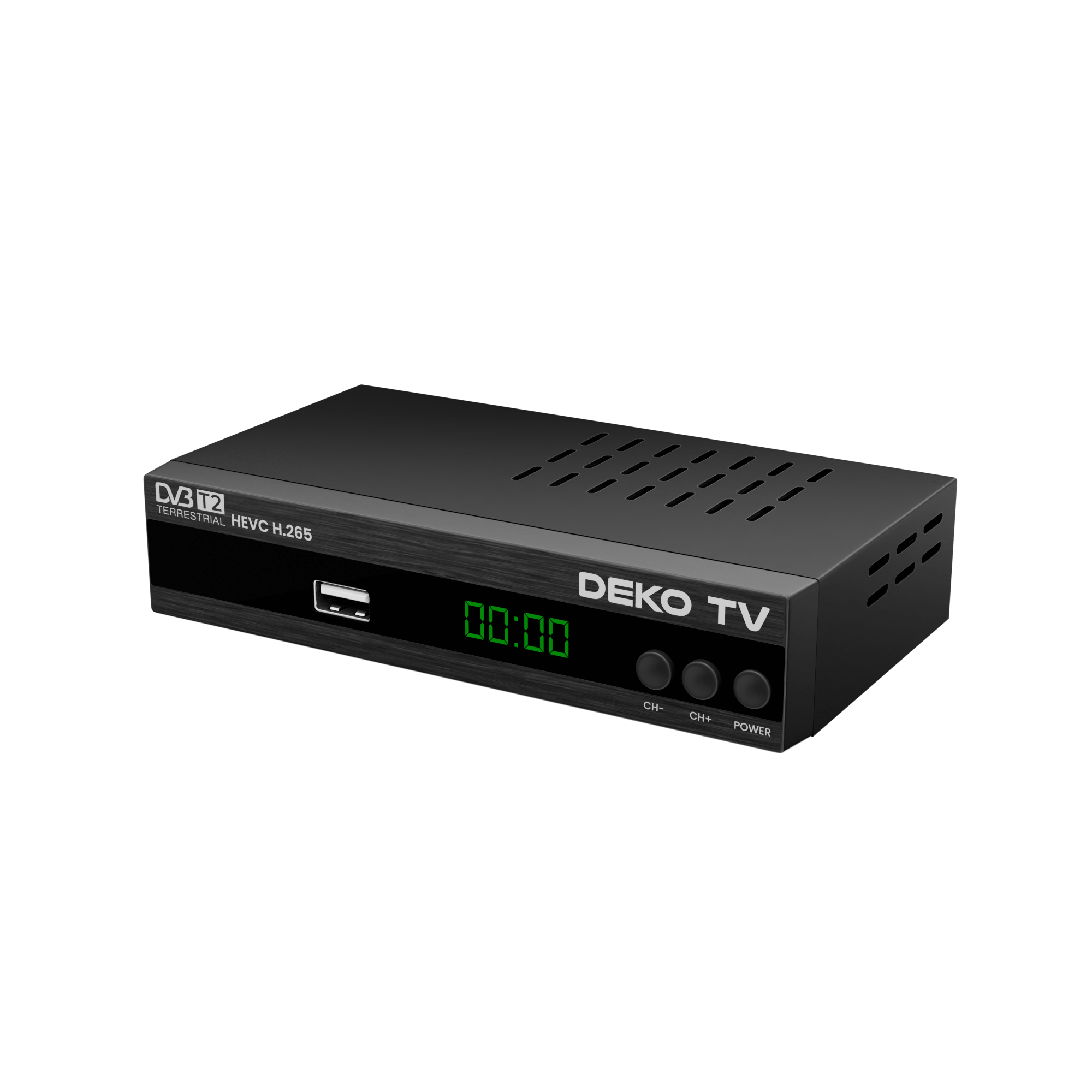 DEKO TV PRO 2 Dekoder DVB-T2 HEVC z WiFi Dekoder Telewizji Naziemnej do Telewizora