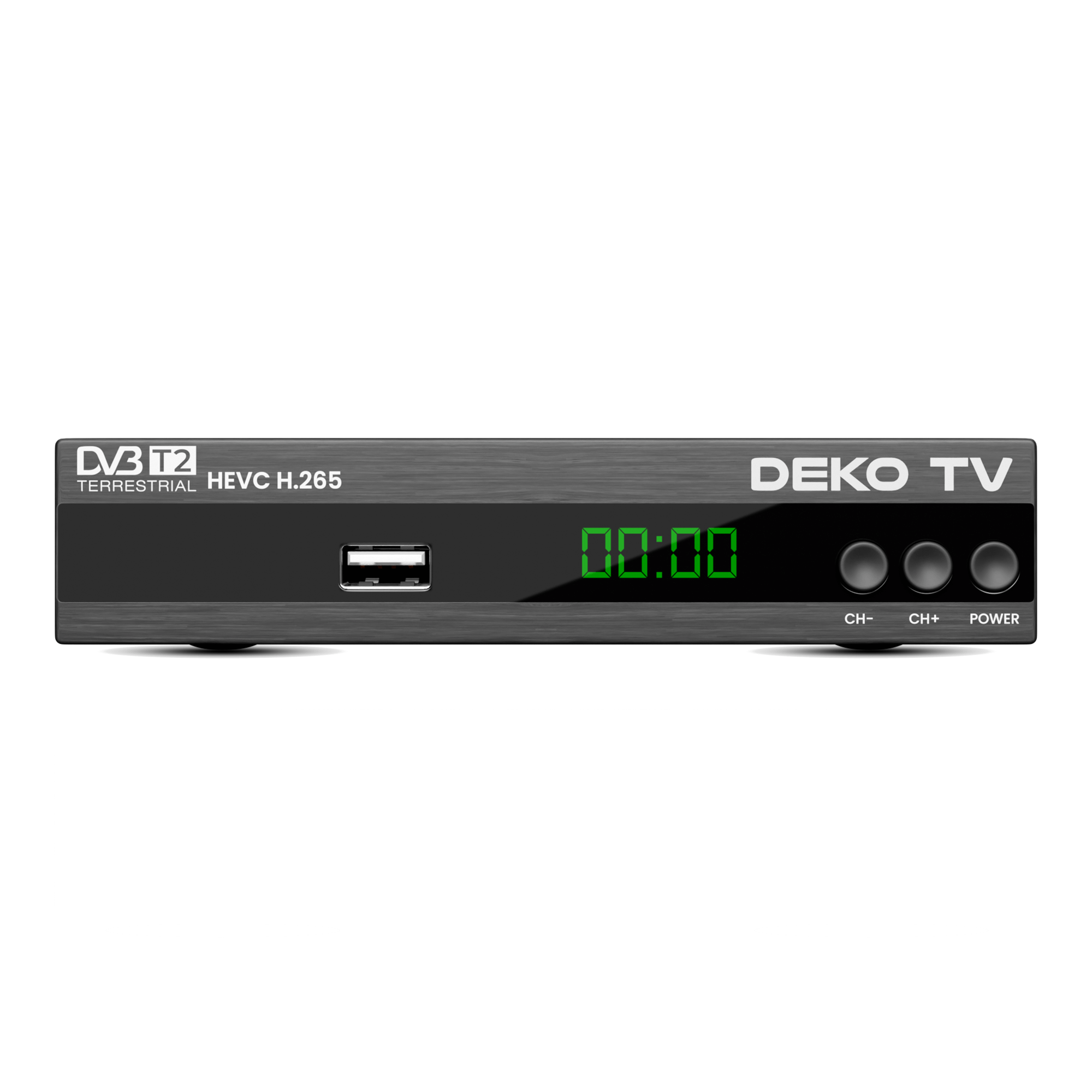 DEKO TV PRO 2 Dekoder DVB-T2 HEVC z WiFi Dekoder Telewizji Naziemnej do Telewizora