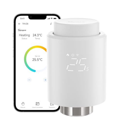 Jakie głowice termostatyczne do Home Assistant - SONOFF TRVZB