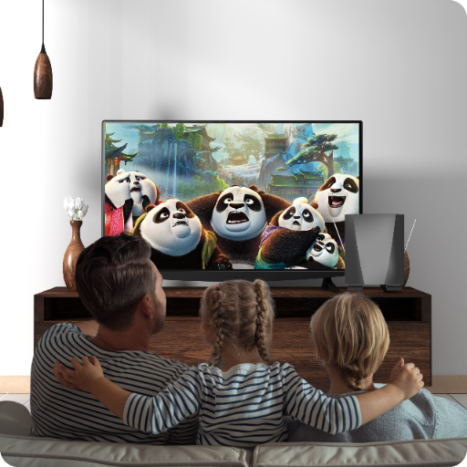 Antena TV DEKO AIO1030UV – UHF VHF wewnętrzna/zewnętrzna
