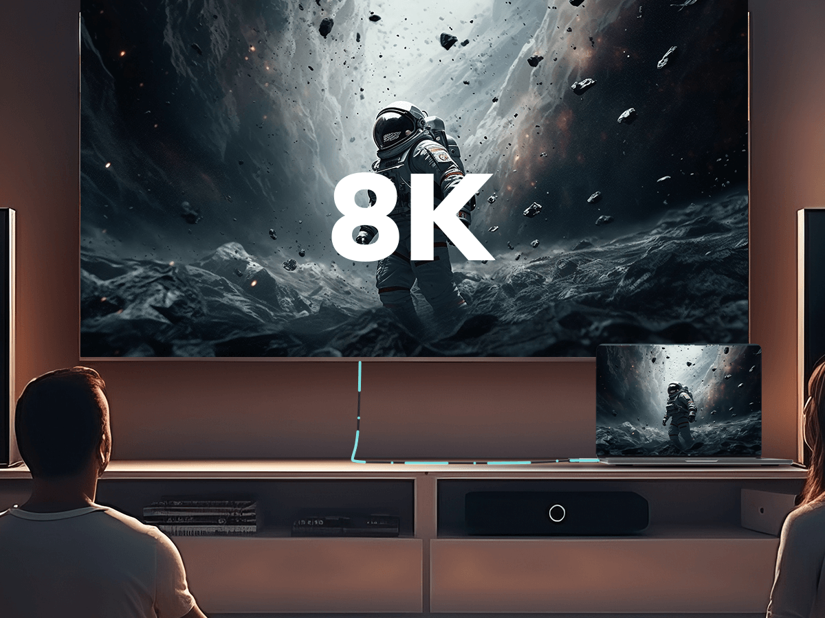 DEKO Kabel USB-C USB 4 (240W, 40 Gbps) - DEKO Kabel USB-C USB 4 (240W, 40 Gbps). Kompatybilny z MacBookami, urządzeniami Samsunga, dronami, tabletami i wieloma innymi.