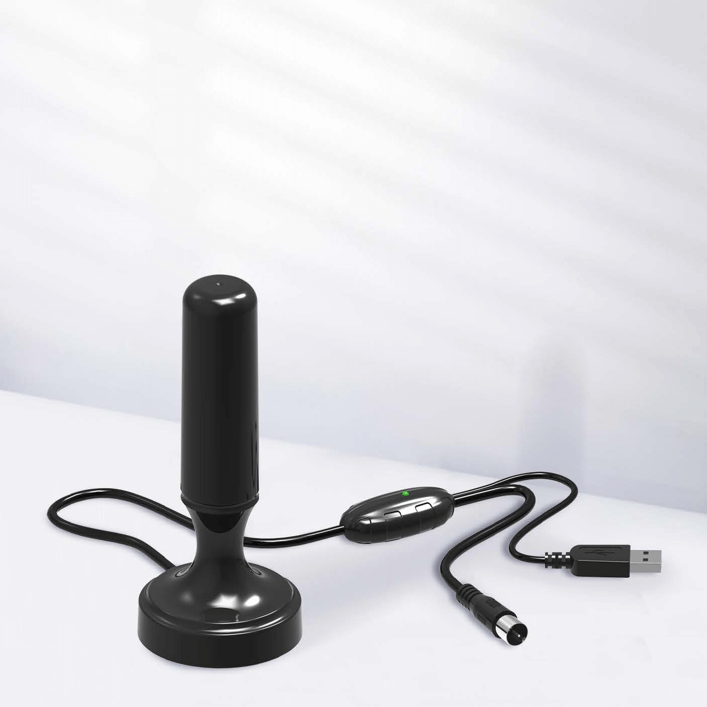 DVB-T2 Digital TV Antenne 5M USB Stabantenne Zimmerantenne HD Verstärker 30DBi e DVB-T2 Digital TV Antenne 5M USB Stabantenne Zimmerantenne HD Verstärker 30DBi e