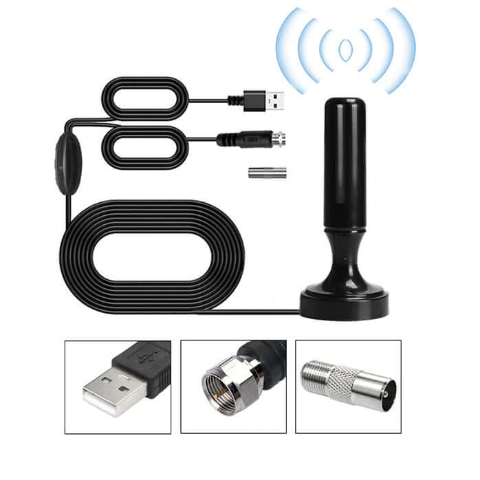 Antenna attiva terrestre DVBT/T2 Avtex STH4000 con amplificatore e Antenna attiva terrestre DVBT/T2 Avtex STH4000 con amplificatore e
