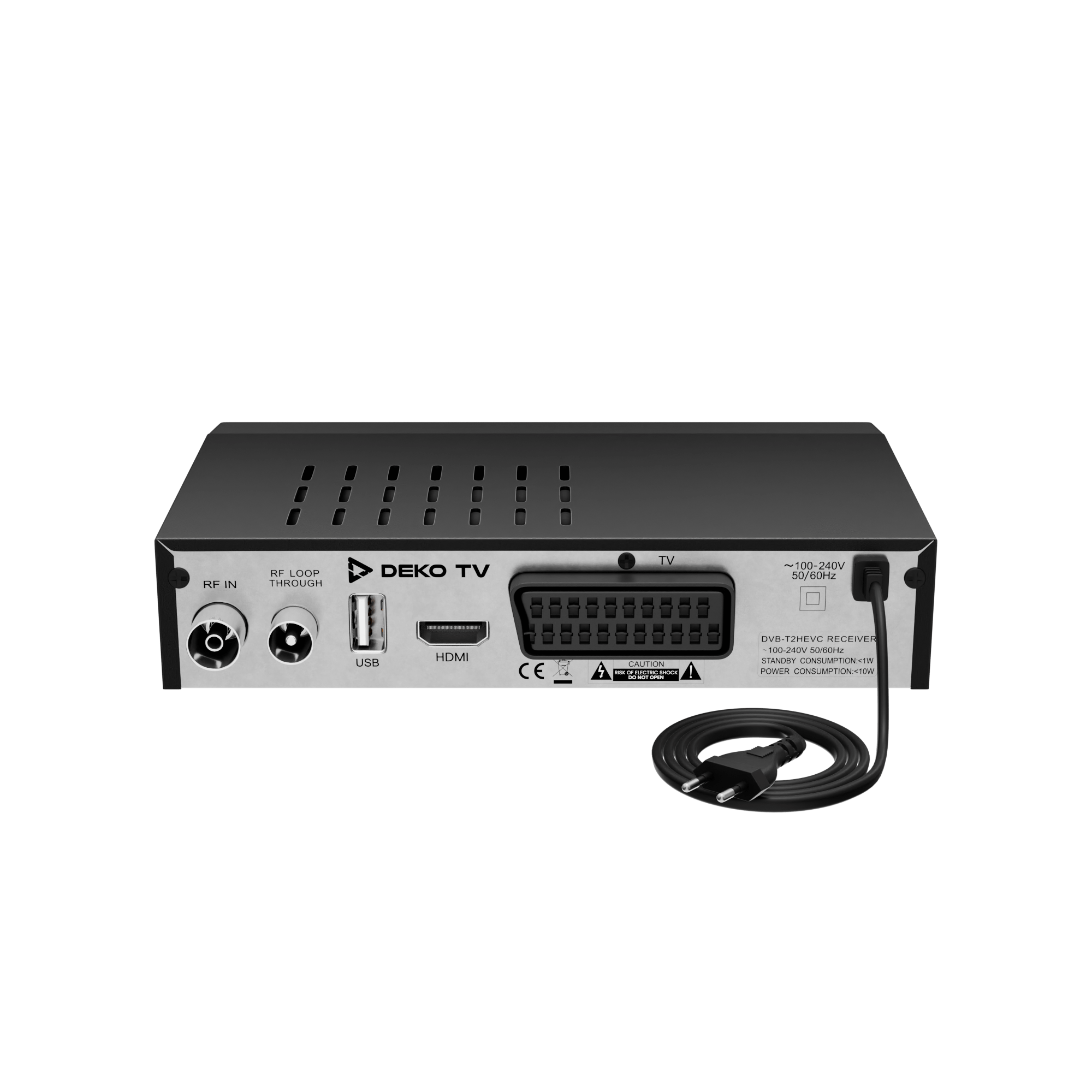 [OUTLET] Dekoder DEKO TV PRO 2 (DekoTV PRO2) - Odkryj nowy poziom telewizji naziemnej dzięki dekoderowi DekoTV PRO2. Ten zaawansowany dekoder DVB-T2 HEVC H.265 zapewnia wyjątkową jakość obrazu i dźwięku, obsługując wszystkie dostępne kanały w nowym standa