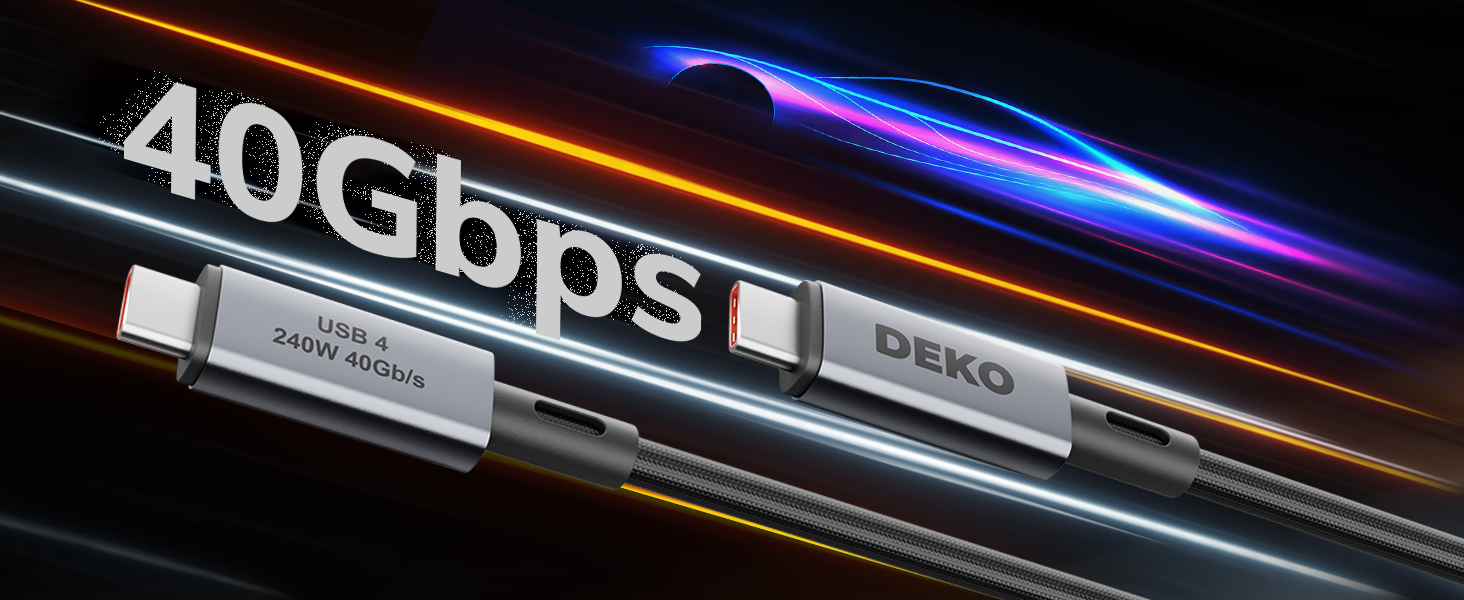 DEKO_USB4_cable_USBC_Turbo_Charge_40G.png - DEKO ELECTRONICS