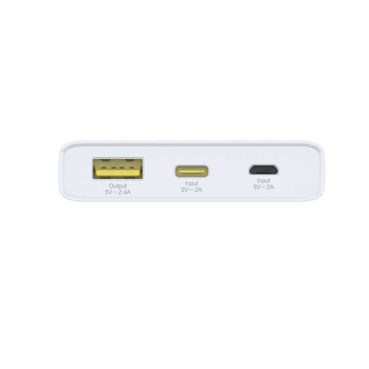 PISEN Szybki Powerbank Mr. White 10000mAh 12W PD/QC (TS-D324) - ✅Szybkie ładowanie 12W PD/QC – skraca czas ładowania, idealne dla osób w ciągłym ruchu, które potrzebują szybkiego i efektywnego uzupełnienia energii. ✅Duża pojemność 10000mAh – umożliwia wie